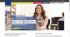 Desktop Screenshot of cashlife.de